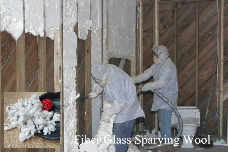 How Did Fiber Glass Sparying Wool Working