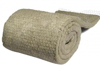 600mm Width Rock Wool Felt Wire Mesh