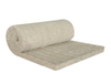 Mineral rock wool felt with wire mesh