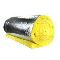 Thin Aluminum Foil Glass Wool For Air Supported Membrane Structures