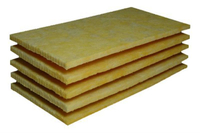 25mm thick glass wool board duct insulation