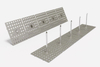 Thermal insulation steel pins