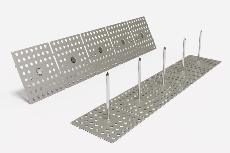 Thermal insulation steel pins