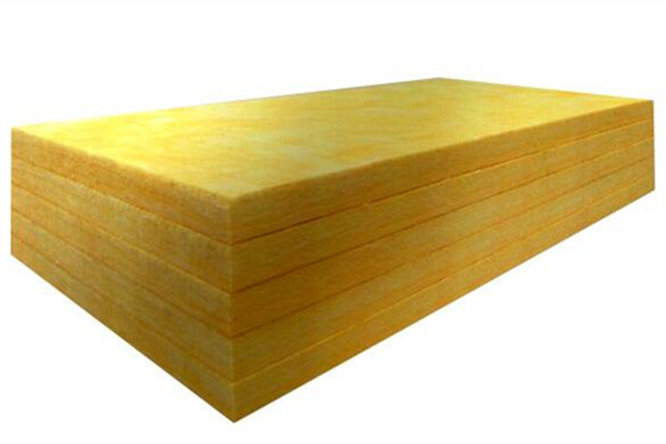 Plain glass wool board insulation