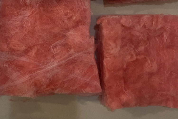 Factory Pink Color Fiber Glass Wool for Greenhouse Heat Insulation Material