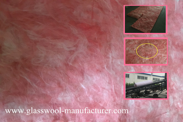 Pink Color Batts Insulation